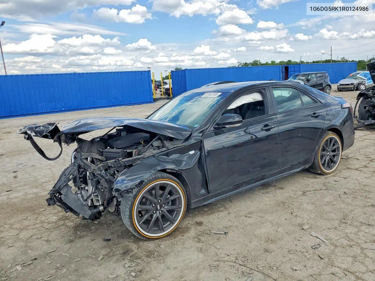 2024 Cadillac Ct4 Sport VIN: 1G6DG5RK1R0124986 Lot: 57364766