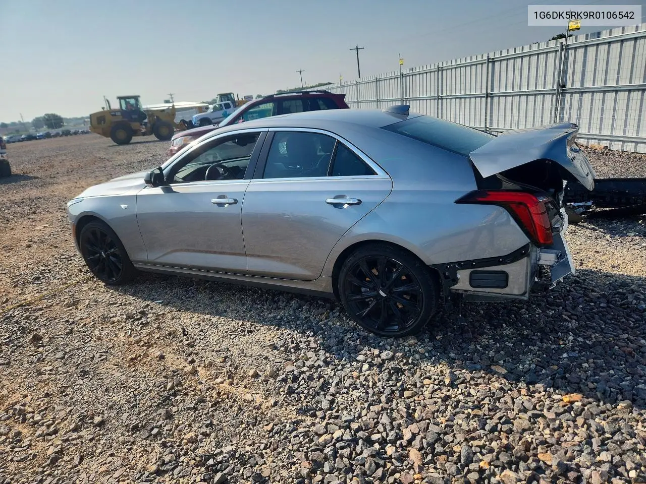 2024 Cadillac Ct4 Luxury + VIN: 1G6DK5RK9R0106542 Lot: 62216346