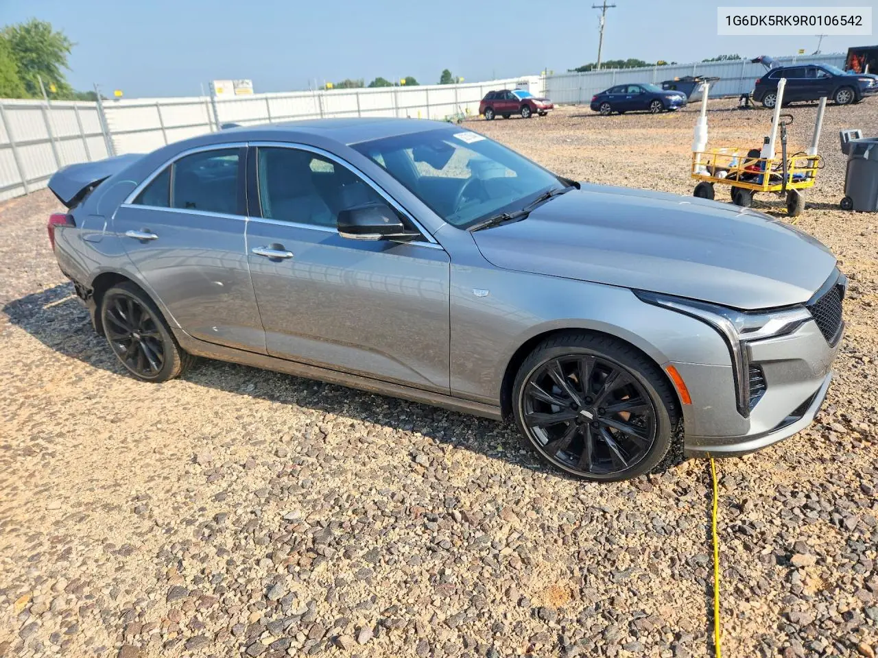 2024 Cadillac Ct4 Luxury + VIN: 1G6DK5RK9R0106542 Lot: 62216346