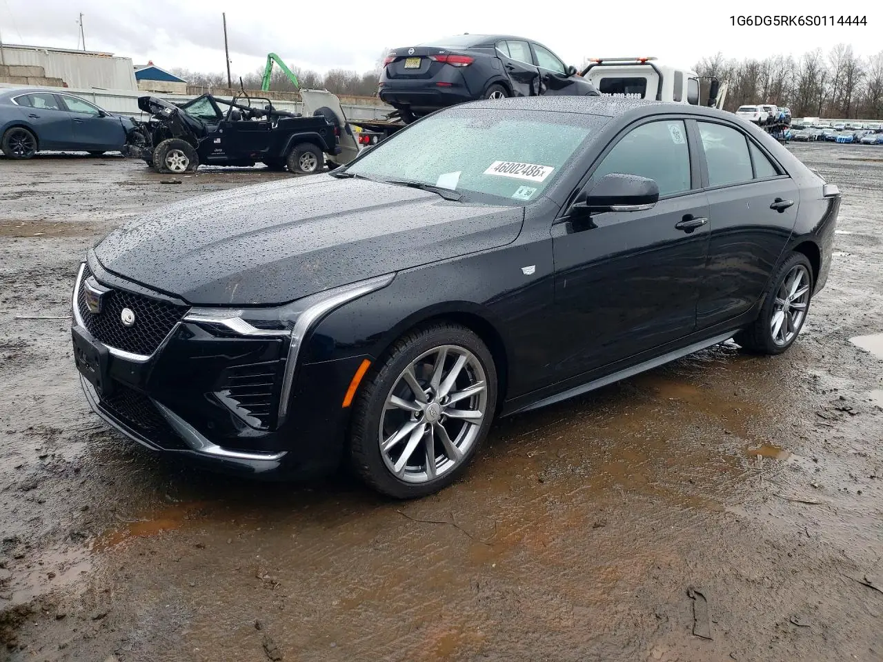2025 Cadillac Ct4 Sport VIN: 1G6DG5RK6S0114444 Lot: 46002486