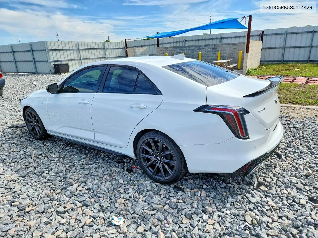 2025 Cadillac Ct4 Sport VIN: 1G6DC5RK5S0114429 Lot: 46749486