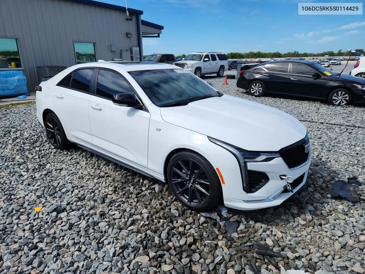 2025 Cadillac Ct4 Sport VIN: 1G6DC5RK5S0114429 Lot: 46749486