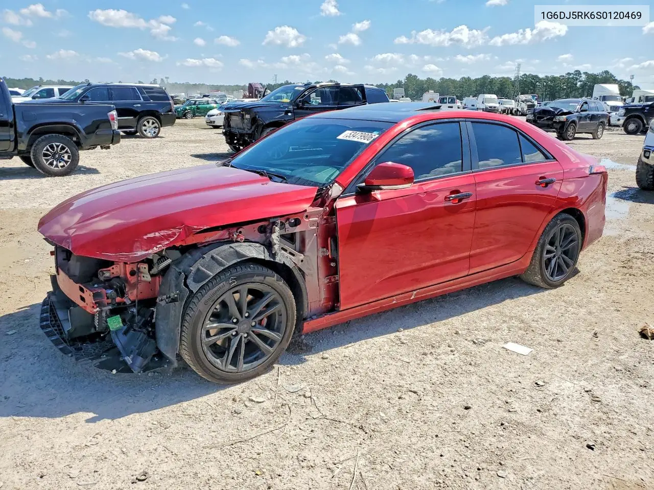 2025 Cadillac Ct4 Luxury + VIN: 1G6DJ5RK6S0120469 Lot: 53479906