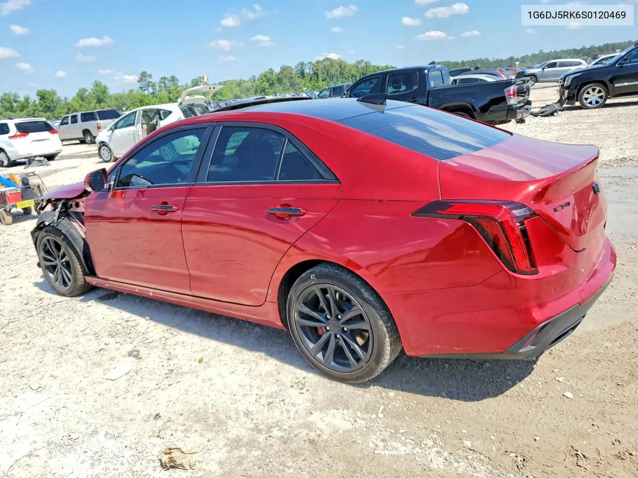 2025 Cadillac Ct4 Luxury + VIN: 1G6DJ5RK6S0120469 Lot: 53479906