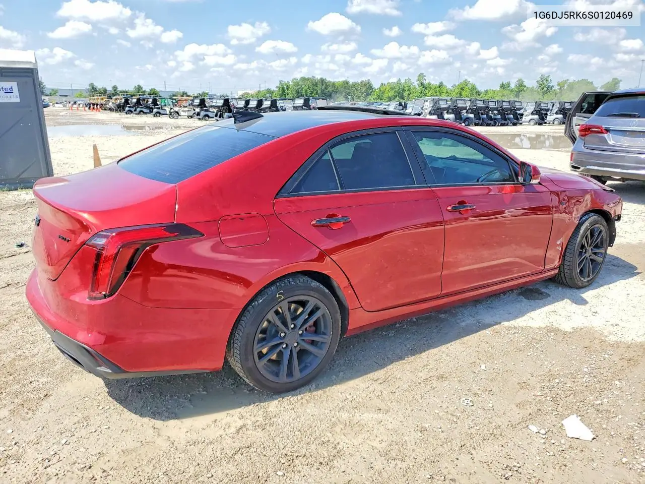2025 Cadillac Ct4 Luxury + VIN: 1G6DJ5RK6S0120469 Lot: 53479906