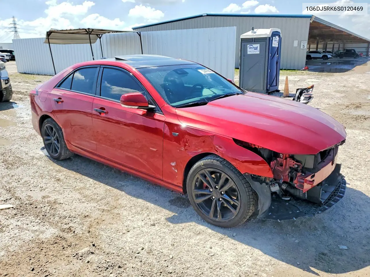 2025 Cadillac Ct4 Luxury + VIN: 1G6DJ5RK6S0120469 Lot: 53479906