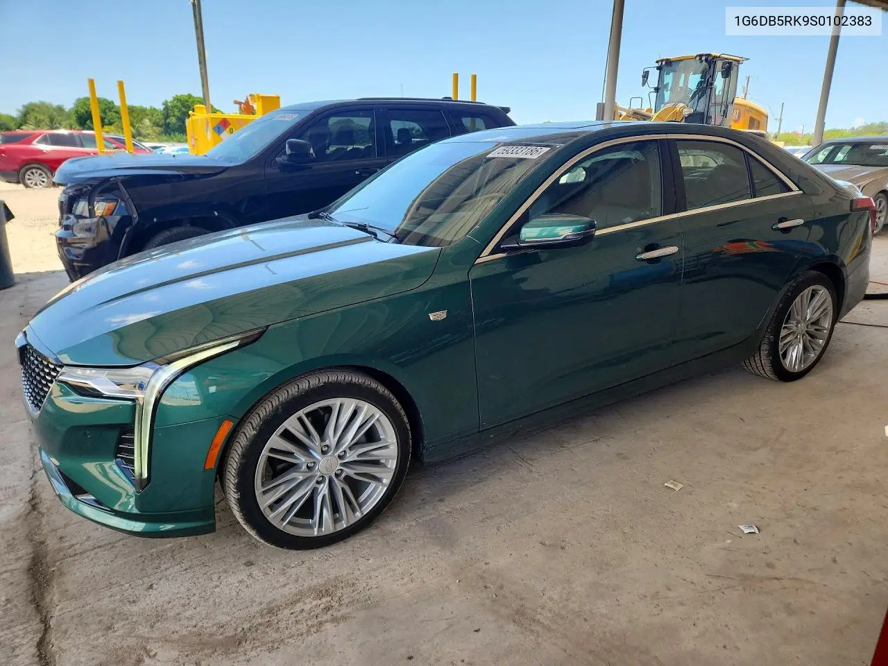 2025 Cadillac Ct4 Premium Luxury VIN: 1G6DB5RK9S0102383 Lot: 59333186