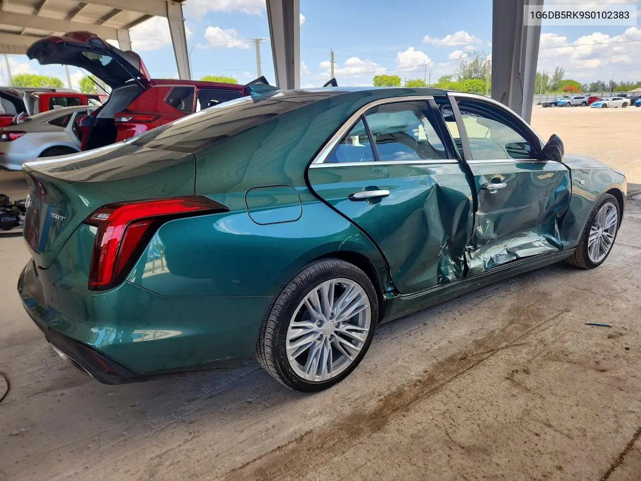 2025 Cadillac Ct4 Premium Luxury VIN: 1G6DB5RK9S0102383 Lot: 59333186