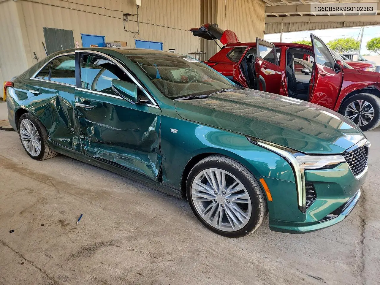 2025 Cadillac Ct4 Premium Luxury VIN: 1G6DB5RK9S0102383 Lot: 59333186