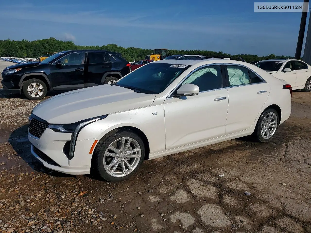 2025 Cadillac Ct4 Luxury + VIN: 1G6DJ5RKXS0115341 Lot: 59844566