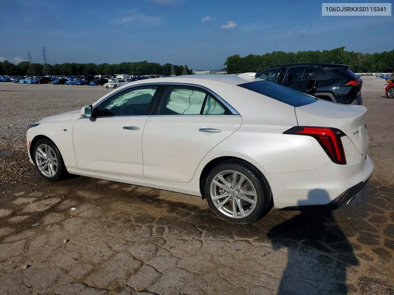 2025 Cadillac Ct4 Luxury + VIN: 1G6DJ5RKXS0115341 Lot: 59844566