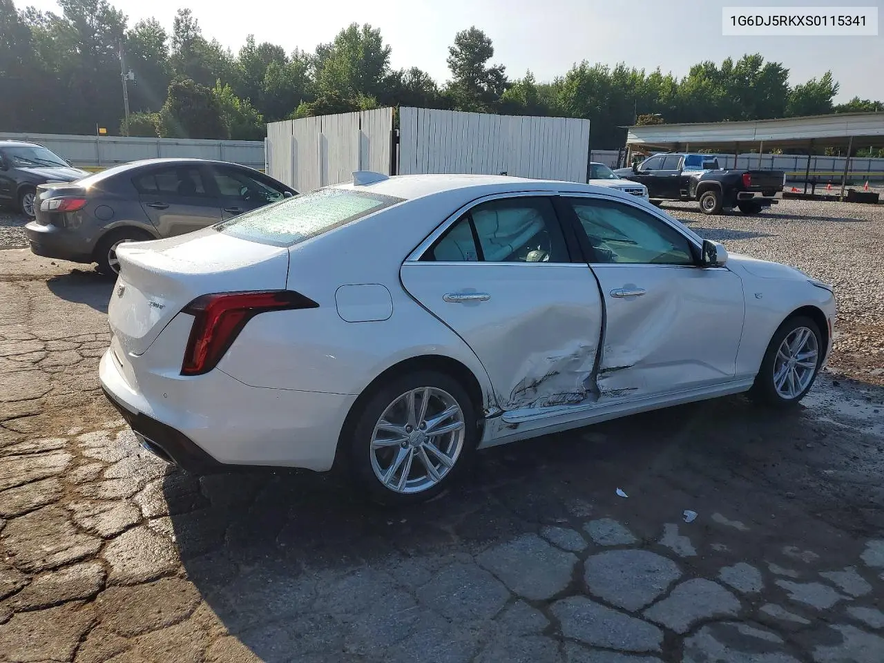 2025 Cadillac Ct4 Luxury + VIN: 1G6DJ5RKXS0115341 Lot: 59844566