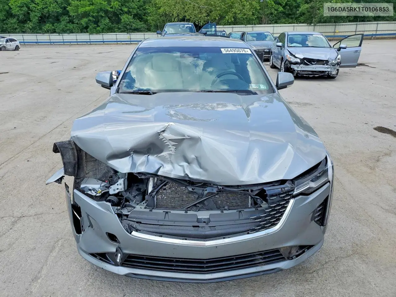 2026 Cadillac Ct4 Luxury VIN: 1G6DA5RK1T0106853 Lot: 56495076