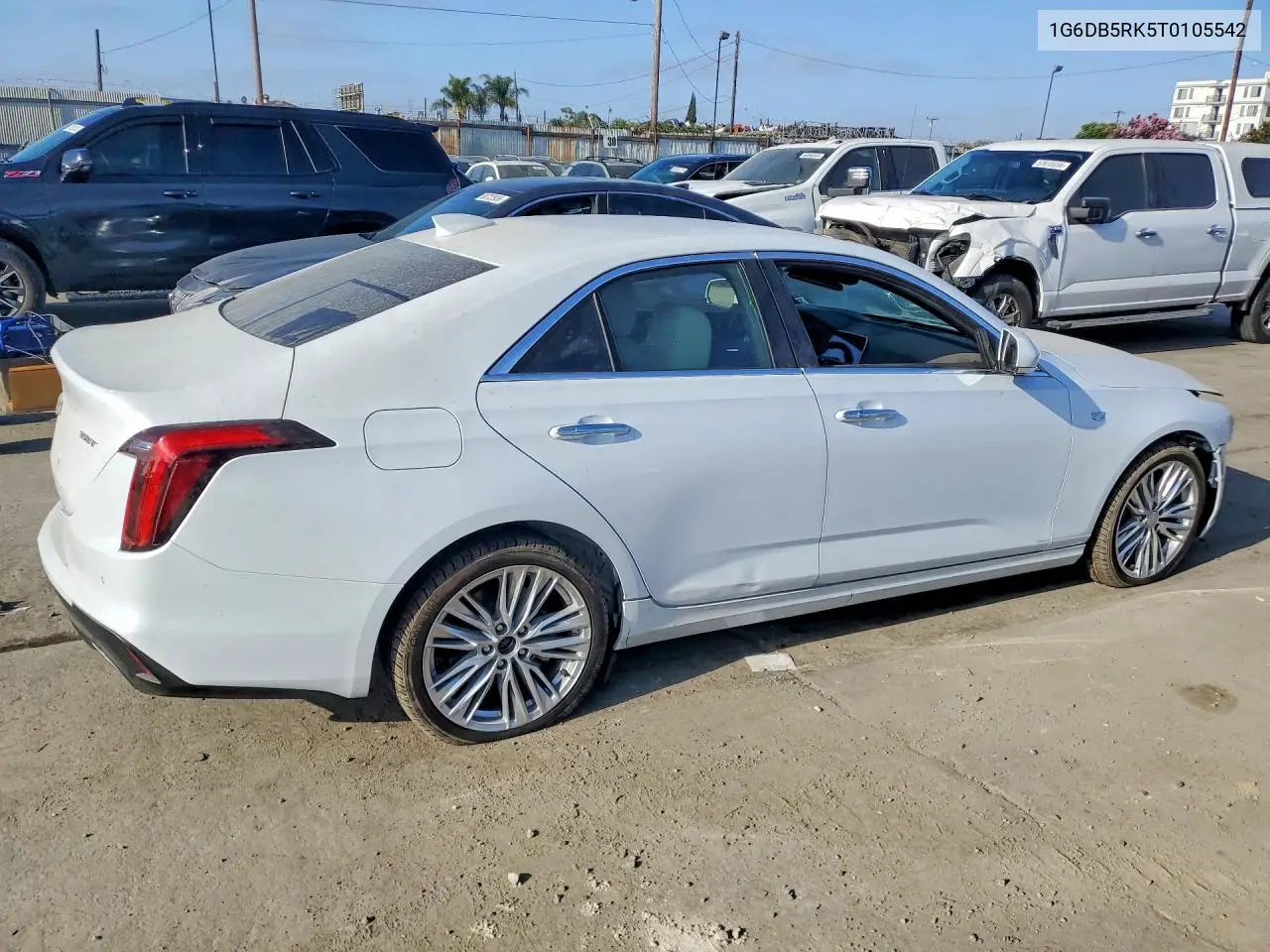 2026 Cadillac Ct4 Premium Luxury VIN: 1G6DB5RK5T0105542 Lot: 56985406