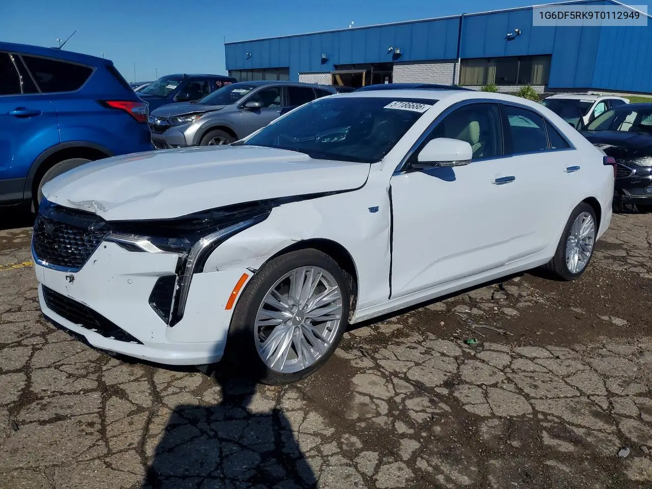 2026 Cadillac Ct4 Premium Luxury VIN: 1G6DF5RK9T0112949 Lot: 57186686