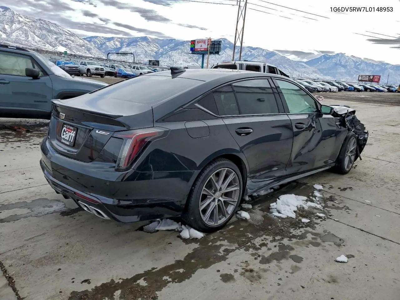 2020 Cadillac Ct5-V VIN: 1G6DV5RW7L0148953 Lot: 94000175