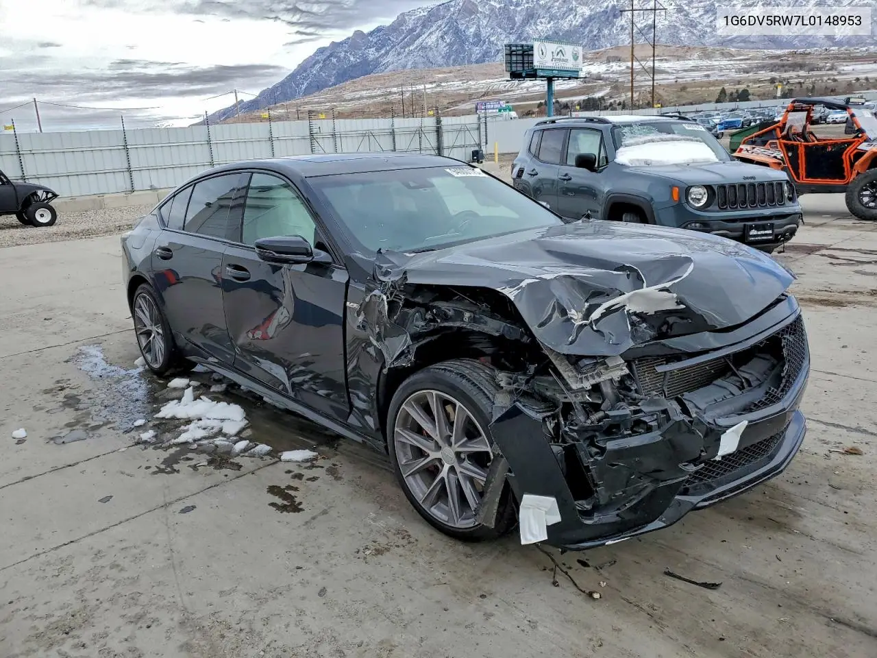 2020 Cadillac Ct5-V VIN: 1G6DV5RW7L0148953 Lot: 94000175