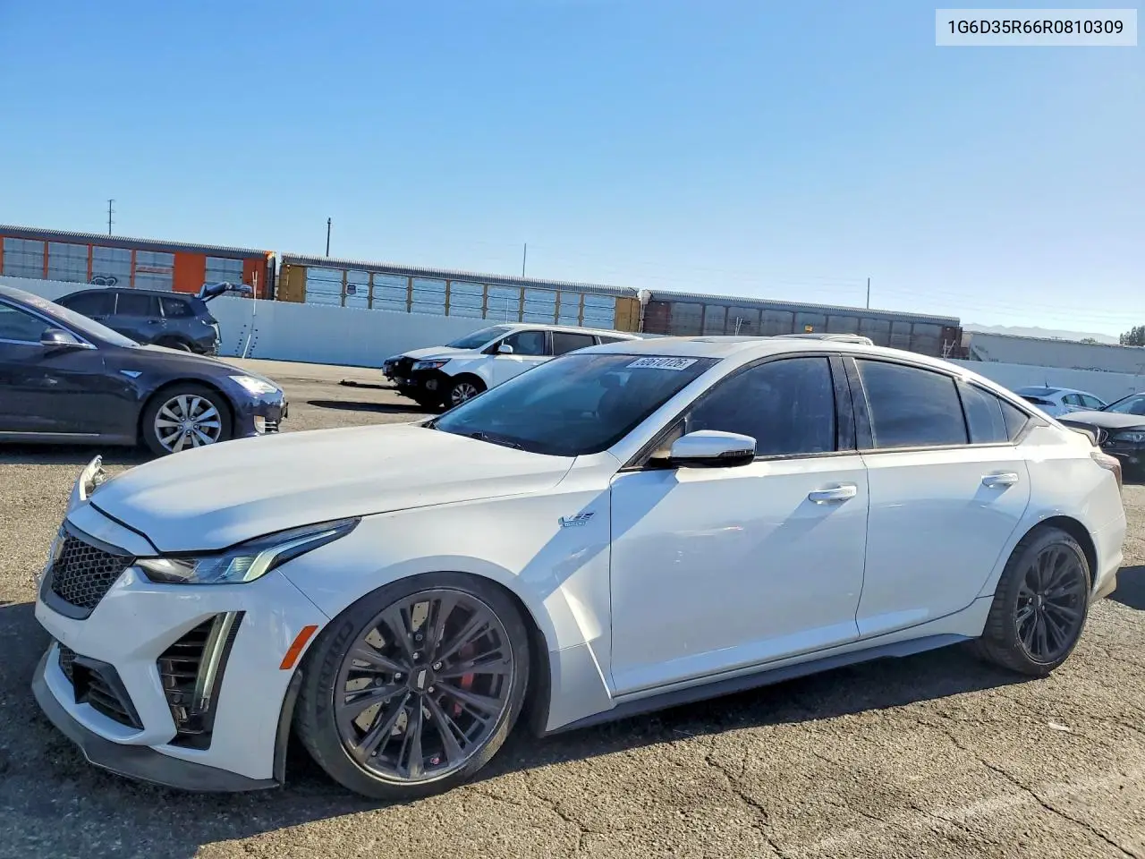 2024 Cadillac Ct5-V Blackwing VIN: 1G6D35R66R0810309 Lot: 60610126