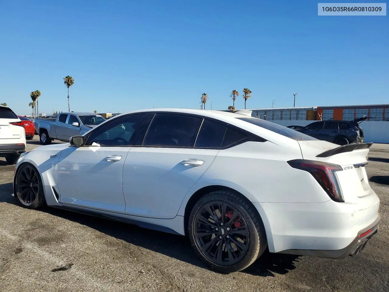 2024 Cadillac Ct5-V Blackwing VIN: 1G6D35R66R0810309 Lot: 60610126