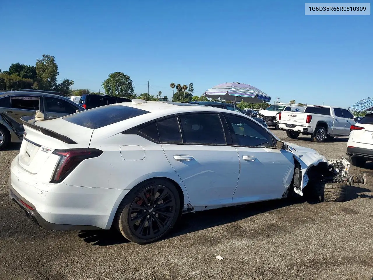 2024 Cadillac Ct5-V Blackwing VIN: 1G6D35R66R0810309 Lot: 60610126
