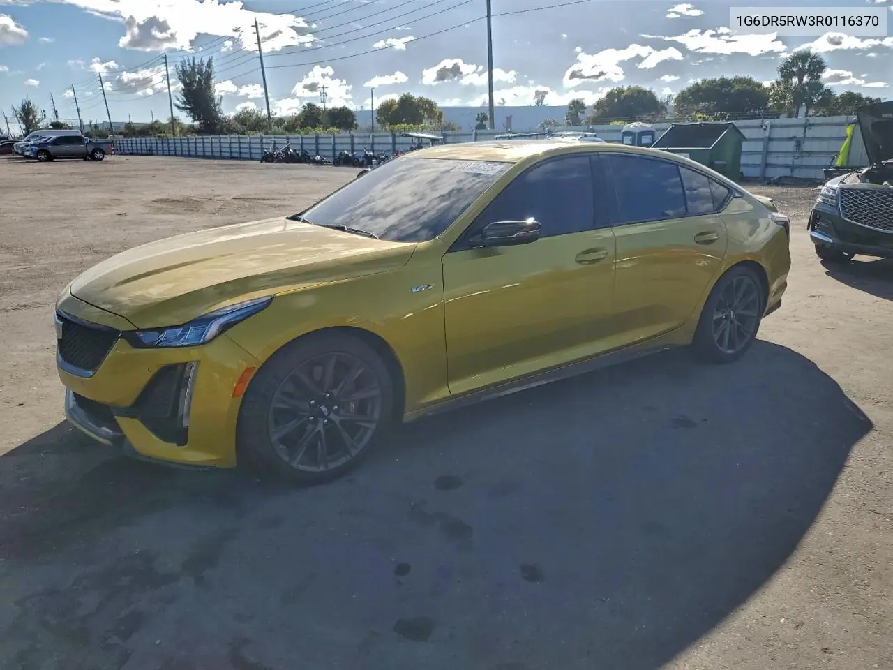 2024 Cadillac Ct5-V VIN: 1G6DR5RW3R0116370 Lot: 98104225