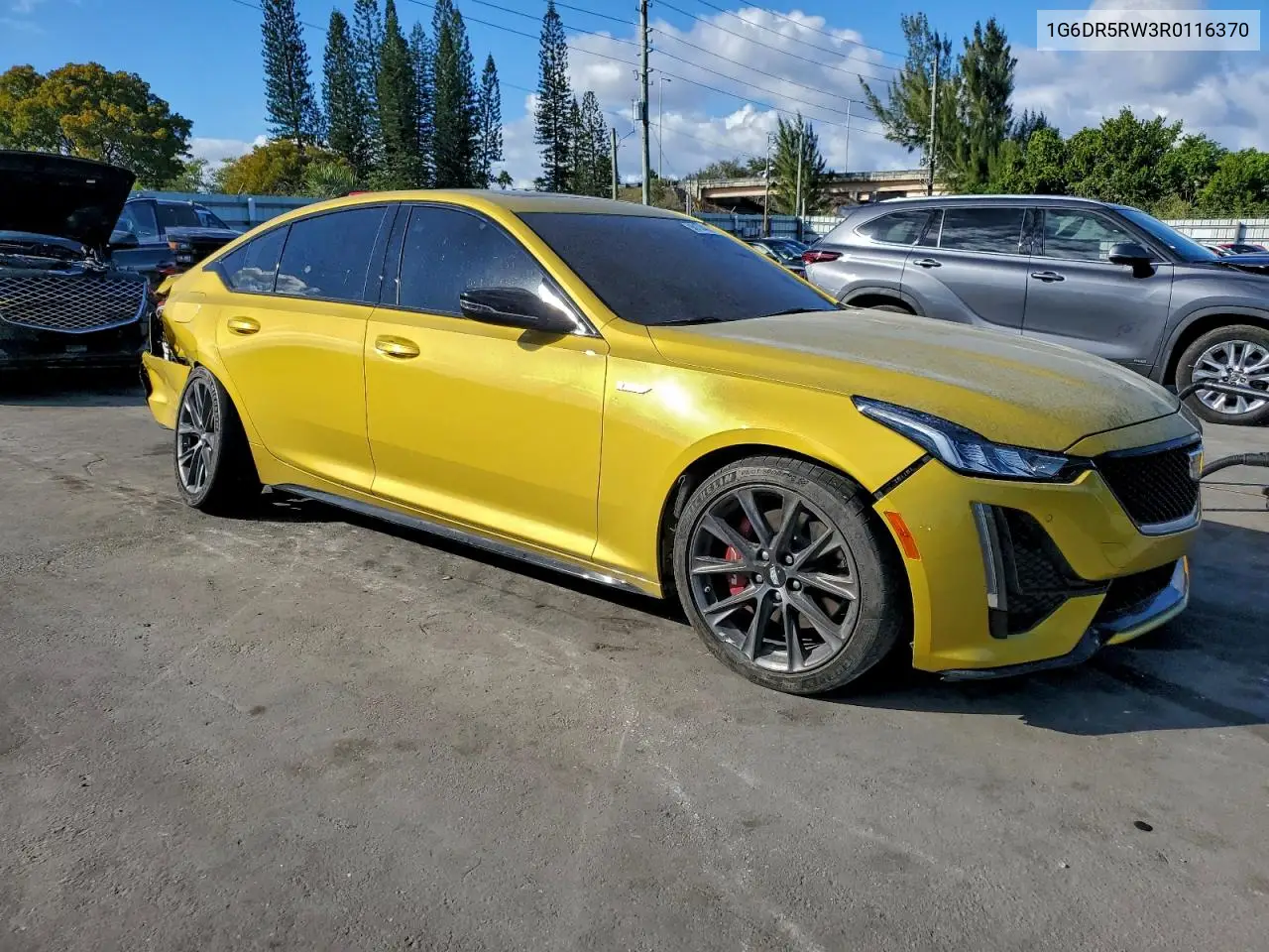 2024 Cadillac Ct5-V VIN: 1G6DR5RW3R0116370 Lot: 98104225