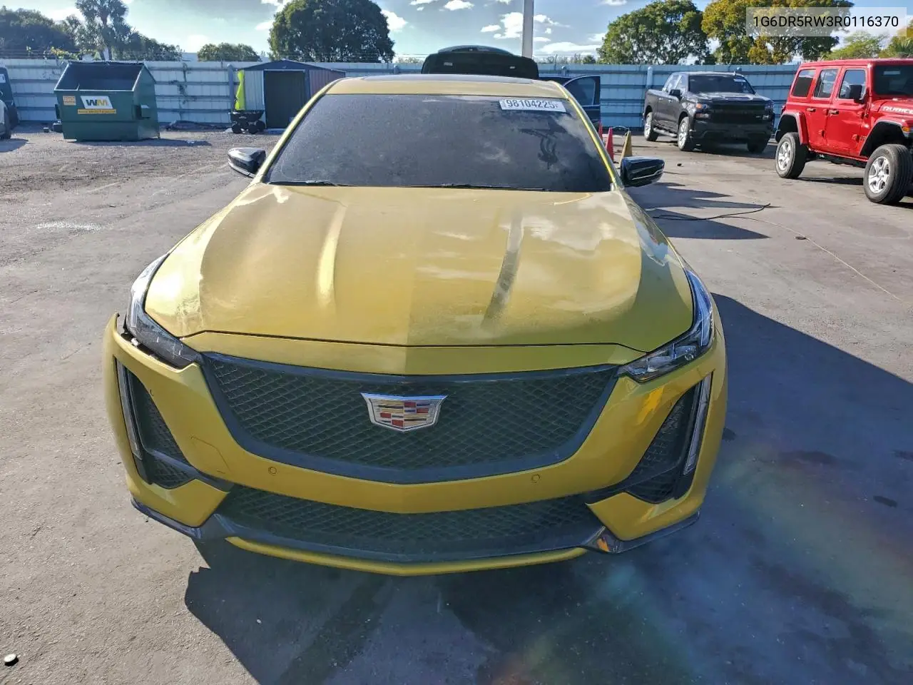 2024 Cadillac Ct5-V VIN: 1G6DR5RW3R0116370 Lot: 98104225