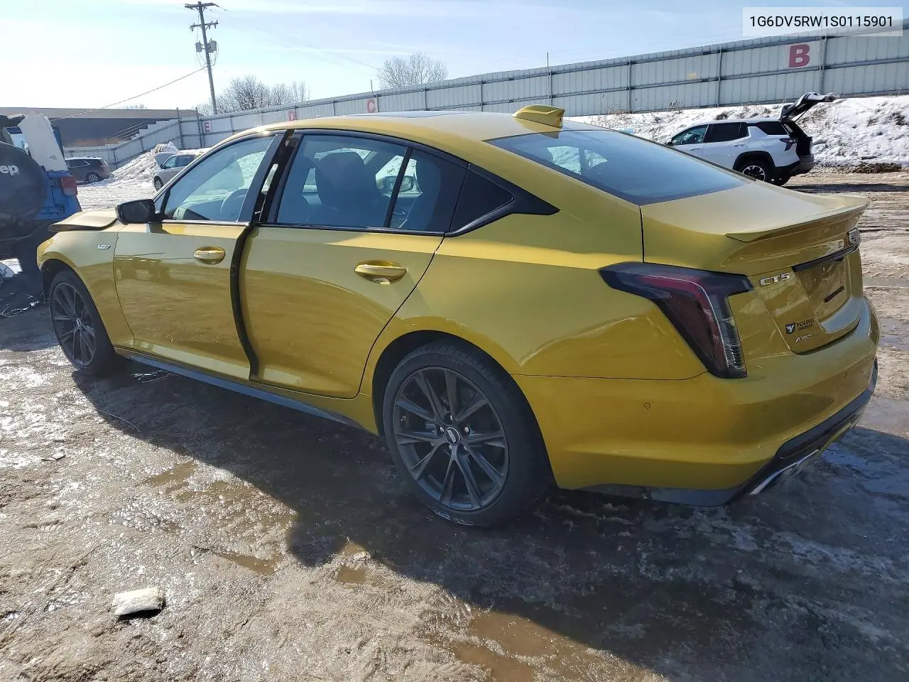 2025 Cadillac Ct5-V VIN: 1G6DV5RW1S0115901 Lot: 77498775