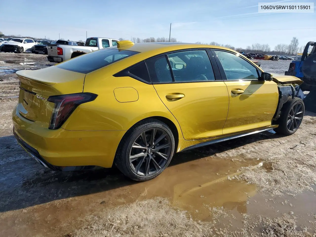 2025 Cadillac Ct5-V VIN: 1G6DV5RW1S0115901 Lot: 77498775