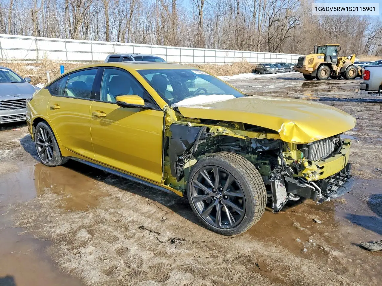 2025 Cadillac Ct5-V VIN: 1G6DV5RW1S0115901 Lot: 77498775