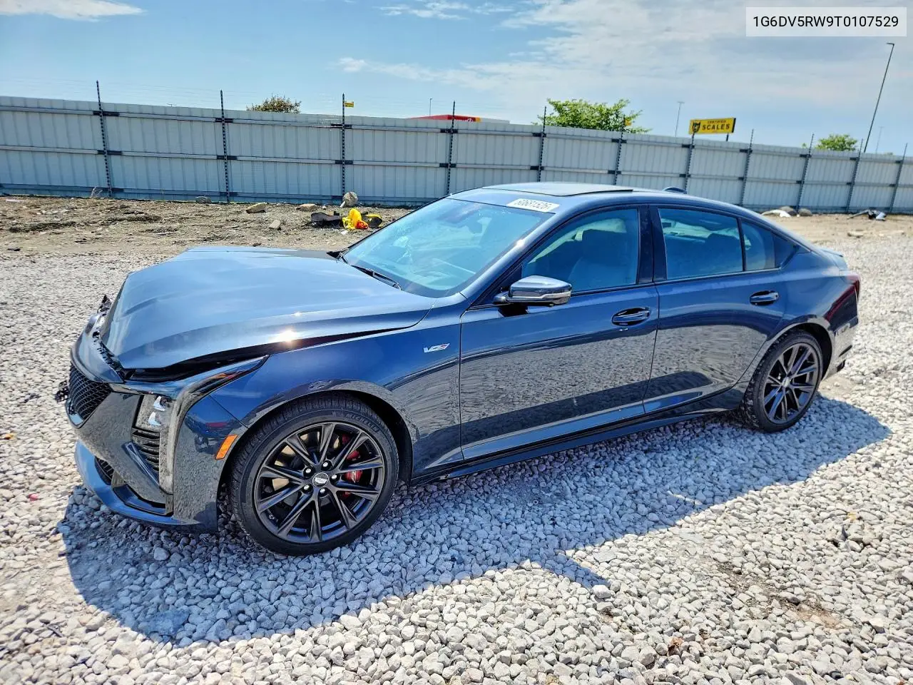 2026 Cadillac Ct5-V VIN: 1G6DV5RW9T0107529 Lot: 60681526