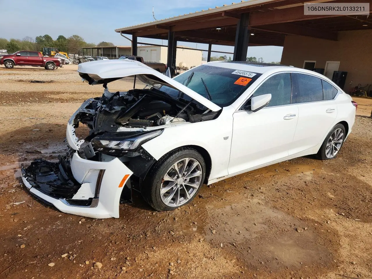 2020 Cadillac Ct5 Premium Luxury VIN: 1G6DN5RK2L0133211 Lot: 46486576