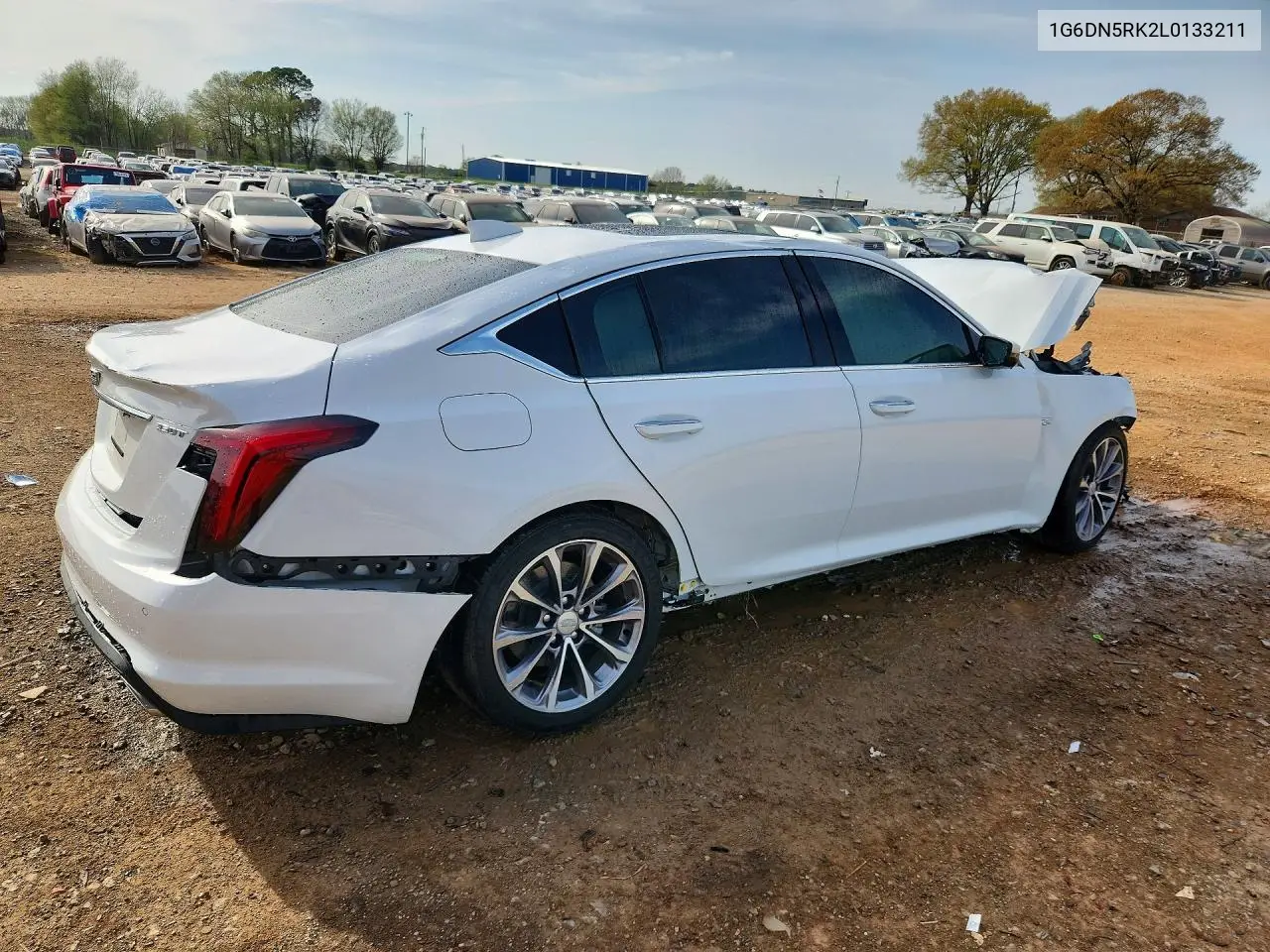 2020 Cadillac Ct5 Premium Luxury VIN: 1G6DN5RK2L0133211 Lot: 46486576