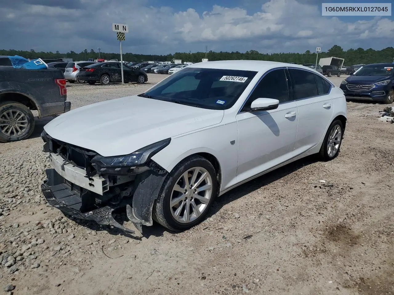 2020 Cadillac Ct5 Luxury VIN: 1G6DM5RKXL0127045 Lot: 50262746