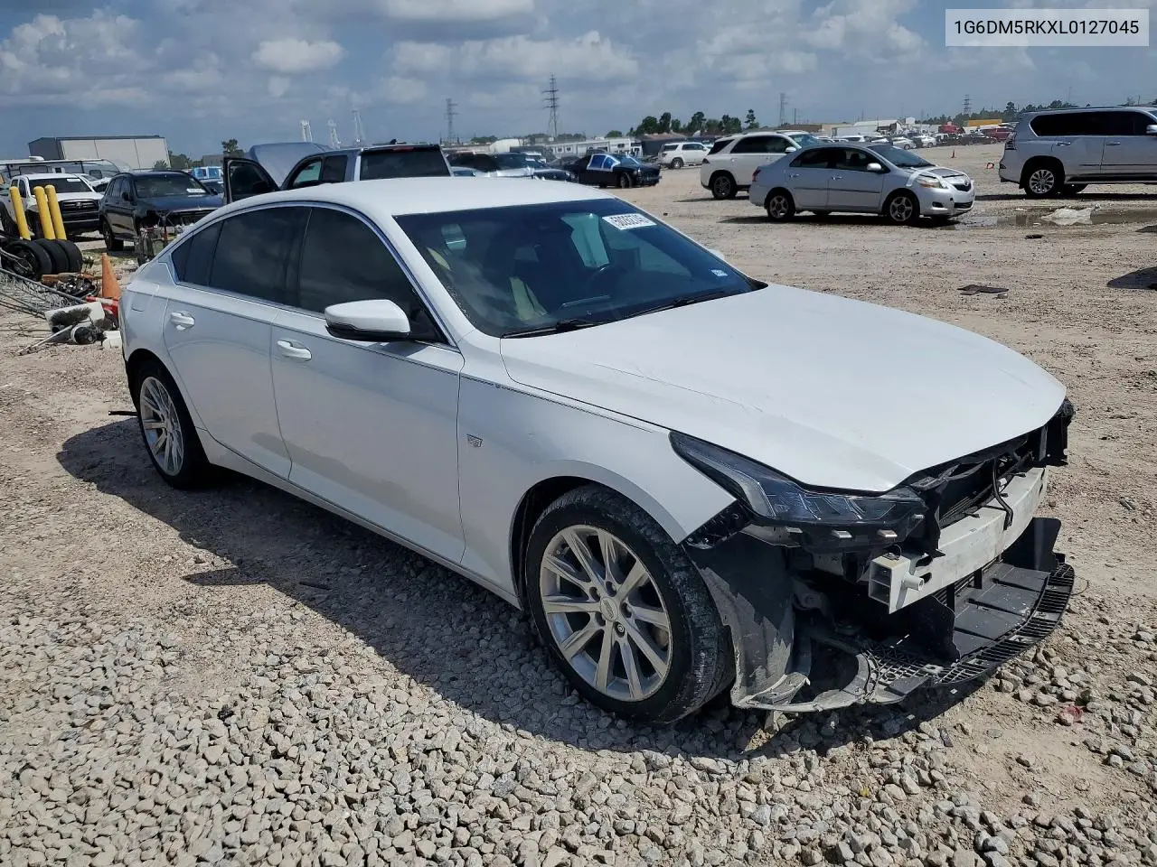 2020 Cadillac Ct5 Luxury VIN: 1G6DM5RKXL0127045 Lot: 50262746