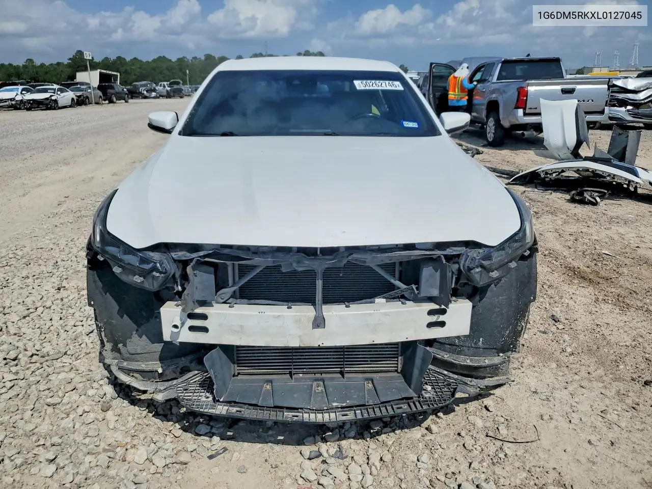 2020 Cadillac Ct5 Luxury VIN: 1G6DM5RKXL0127045 Lot: 50262746