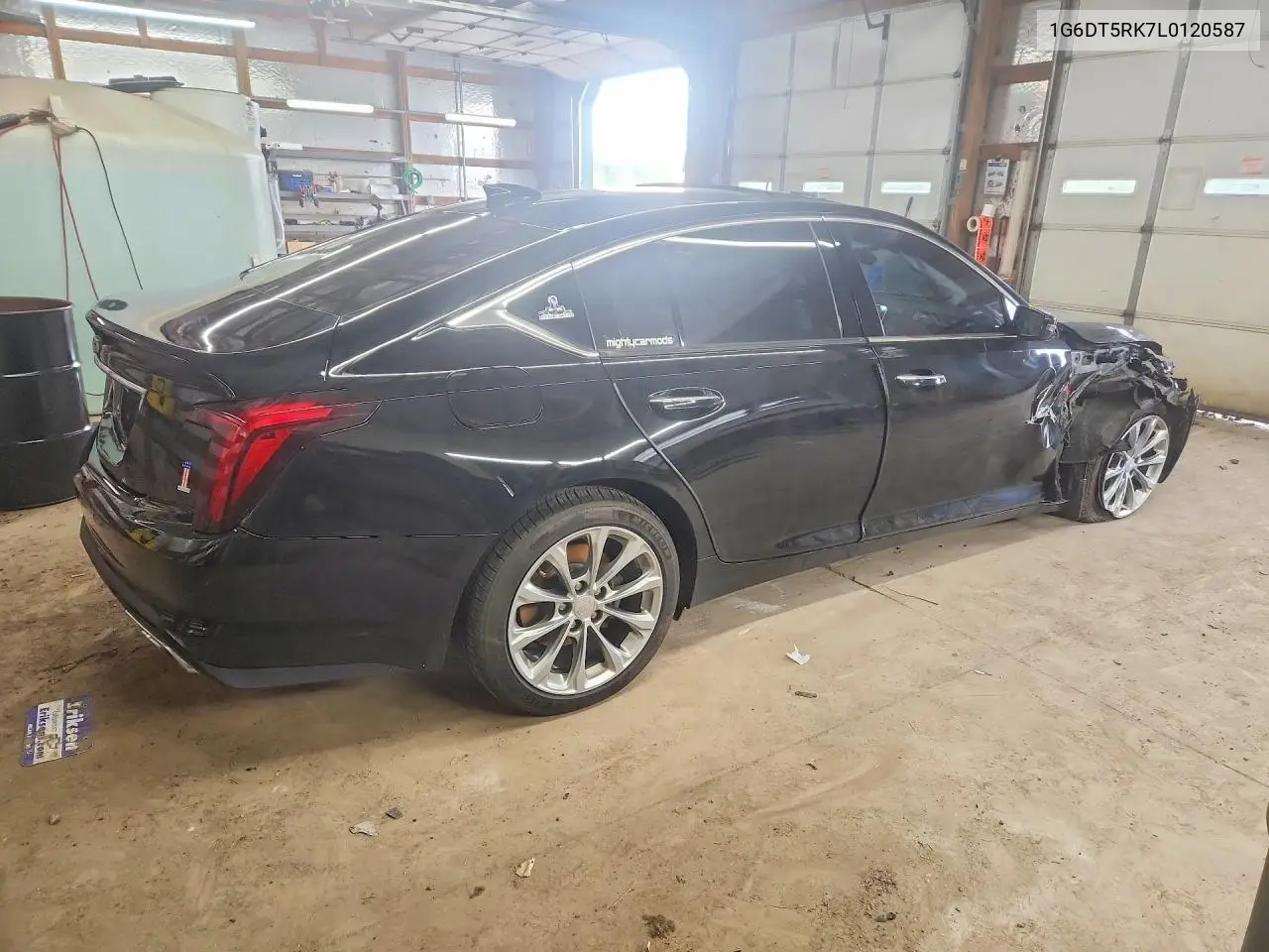 2020 Cadillac Ct5 Premium Luxury VIN: 1G6DT5RK7L0120587 Lot: 51288536