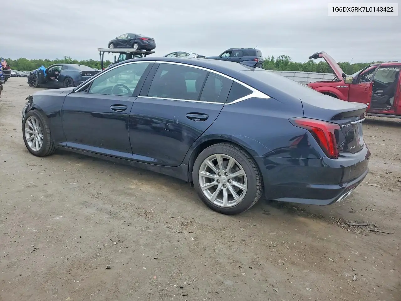 2020 Cadillac Ct5 Luxury VIN: 1G6DX5RK7L0143422 Lot: 53833306