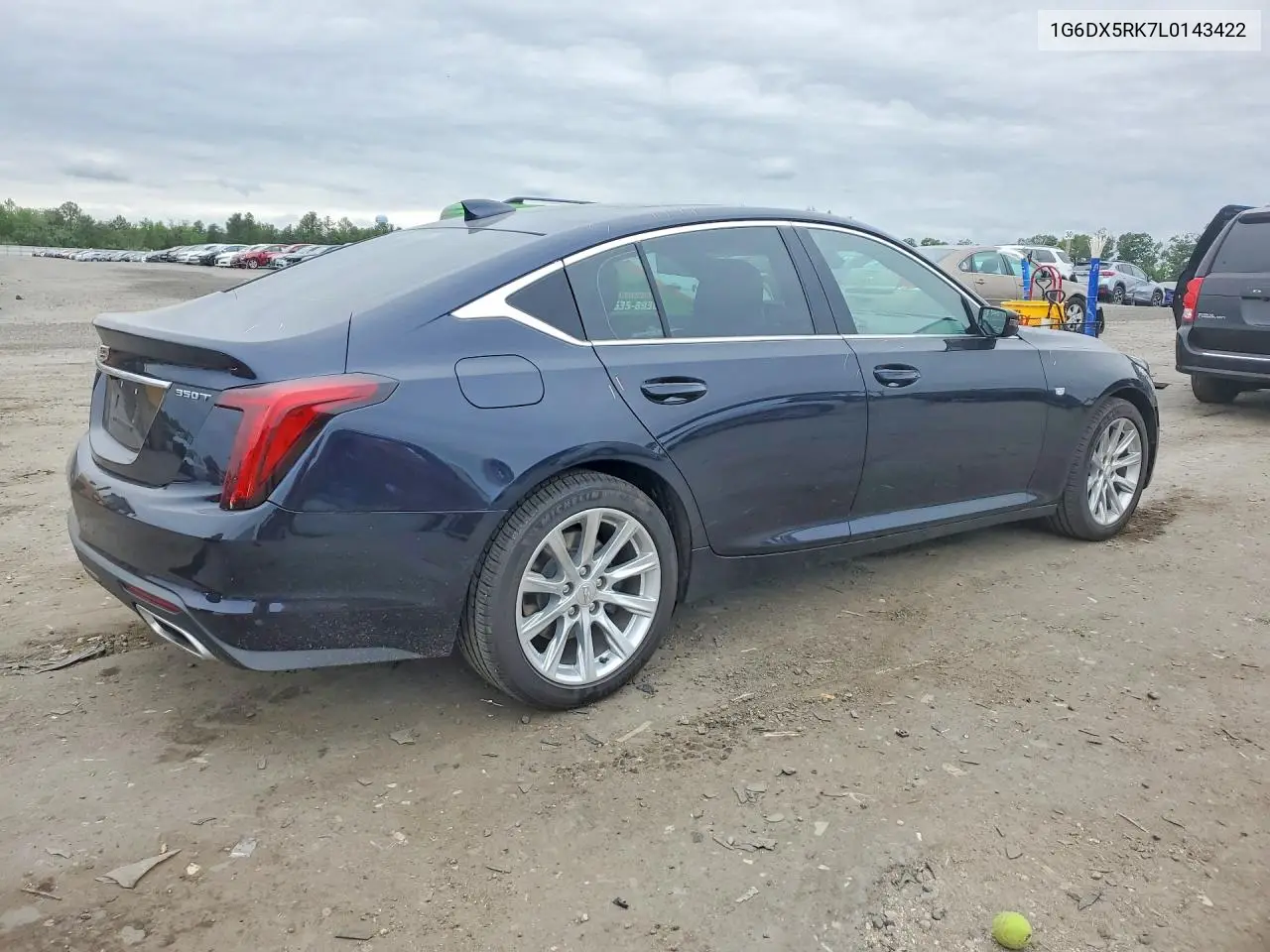 2020 Cadillac Ct5 Luxury VIN: 1G6DX5RK7L0143422 Lot: 53833306