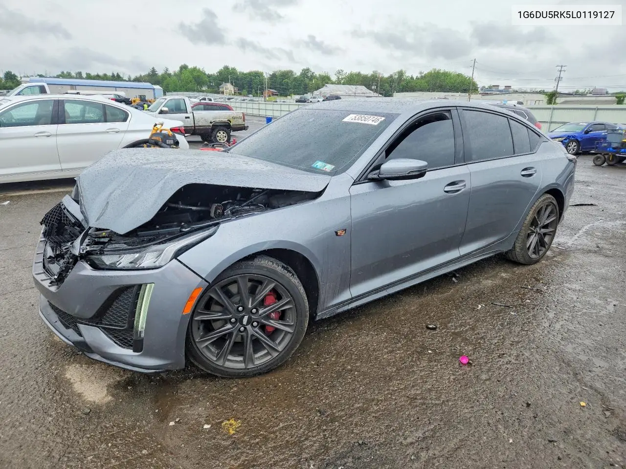2020 Cadillac Ct5 Sport VIN: 1G6DU5RK5L0119127 Lot: 53850746