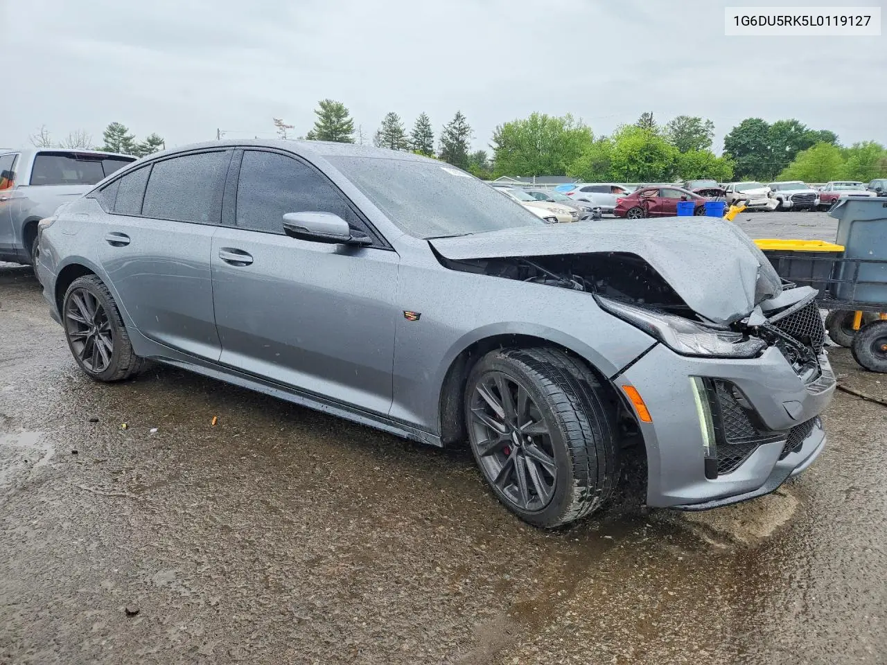 2020 Cadillac Ct5 Sport VIN: 1G6DU5RK5L0119127 Lot: 53850746