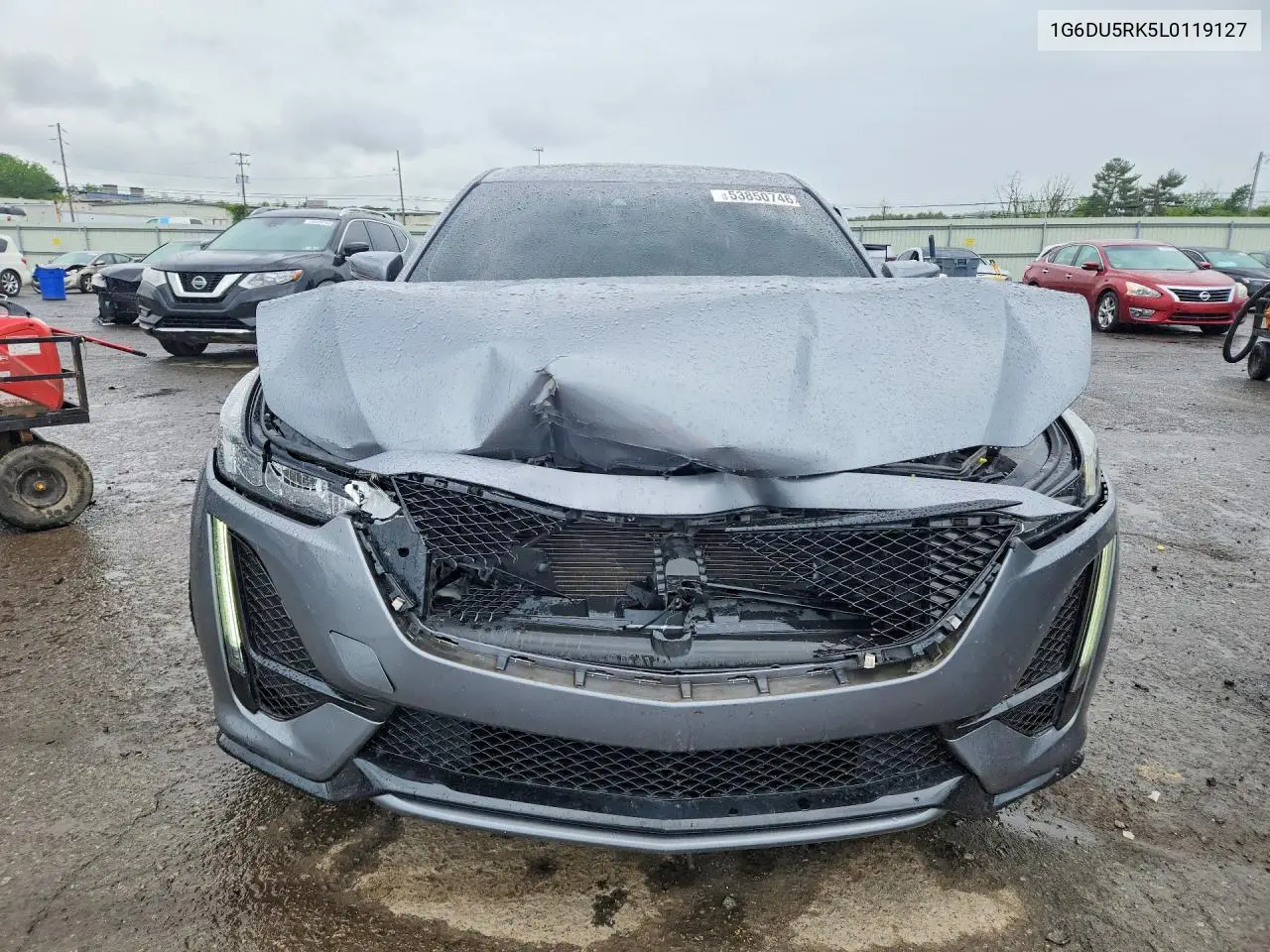 2020 Cadillac Ct5 Sport VIN: 1G6DU5RK5L0119127 Lot: 53850746