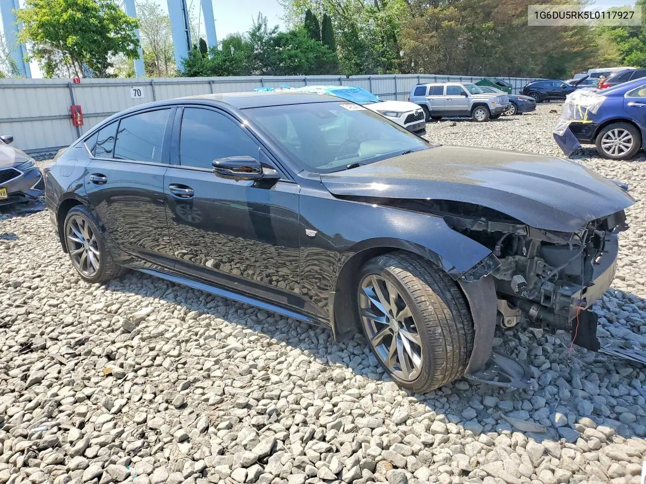 2020 Cadillac Ct5 Sport VIN: 1G6DU5RK5L0117927 Lot: 54053406