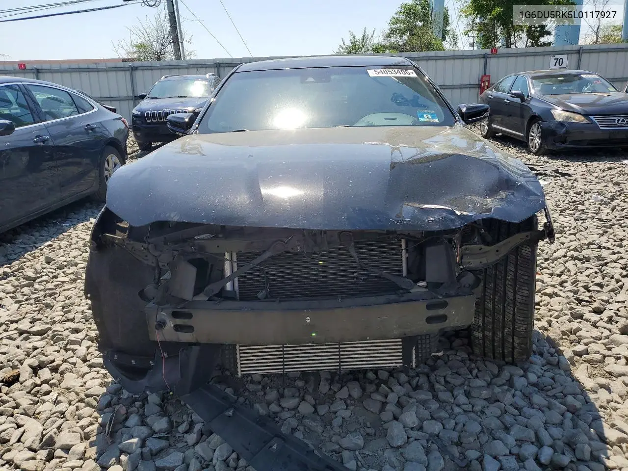 2020 Cadillac Ct5 Sport VIN: 1G6DU5RK5L0117927 Lot: 54053406