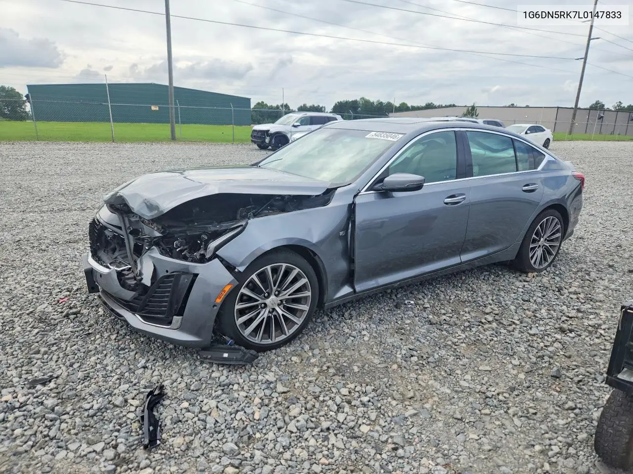 2020 Cadillac Ct5 Premium Luxury VIN: 1G6DN5RK7L0147833 Lot: 54835046
