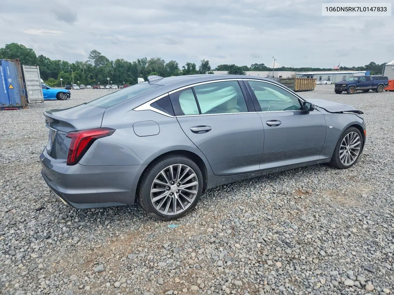 2020 Cadillac Ct5 Premium Luxury VIN: 1G6DN5RK7L0147833 Lot: 54835046