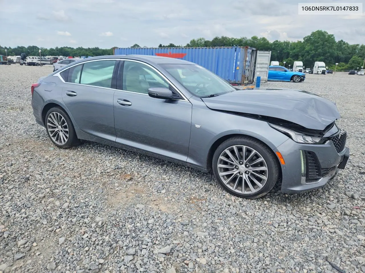 2020 Cadillac Ct5 Premium Luxury VIN: 1G6DN5RK7L0147833 Lot: 54835046