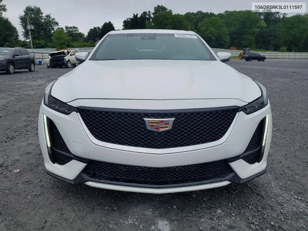 2020 Cadillac Ct5 Sport VIN: 1G6DP5RK3L0111597 Lot: 54980736