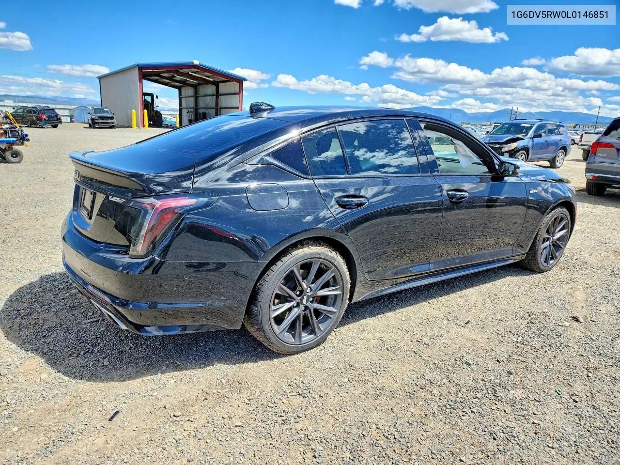 2020 Cadillac Ct5-V VIN: 1G6DV5RW0L0146851 Lot: 55935246
