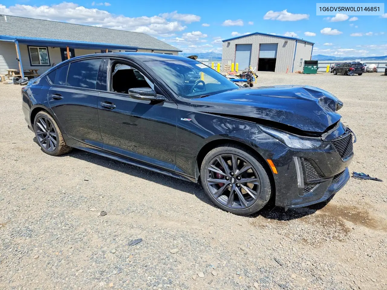 2020 Cadillac Ct5-V VIN: 1G6DV5RW0L0146851 Lot: 55935246